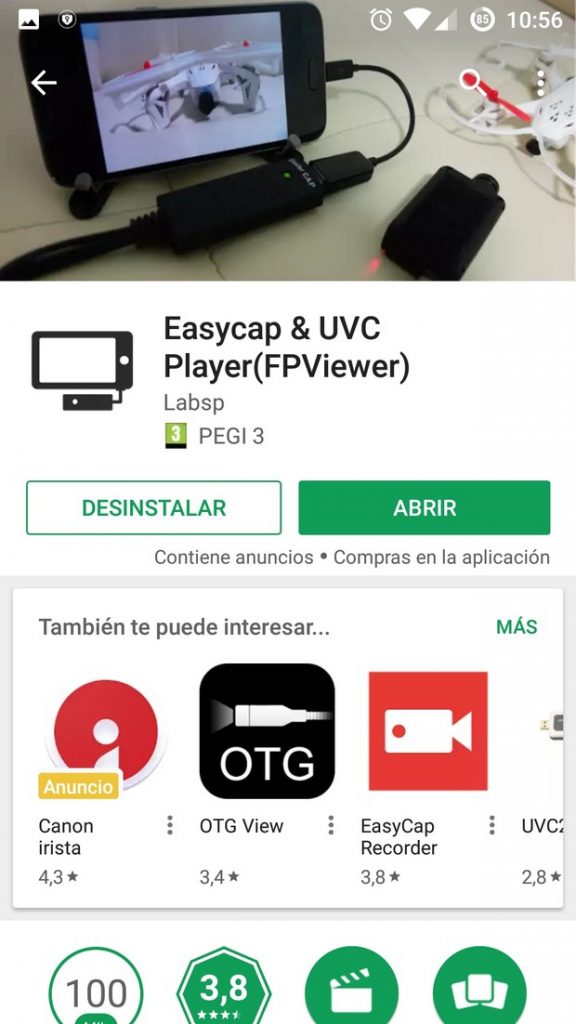 Easycap & UVC Player Android App